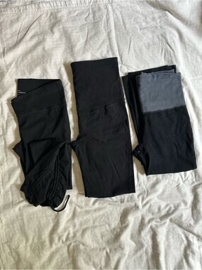 Set of 3 Gap Fit Maternity Yoga Pants